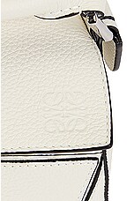Loewe Puzzle Small Bag in Soft White, view 7, click to view large image.