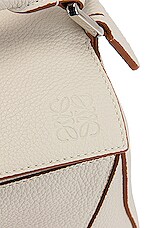 Loewe Puzzle Small Bag in Soft White, view 8, click to view large image.