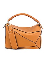 Loewe Puzzle Bag in Light Caramel FWRD