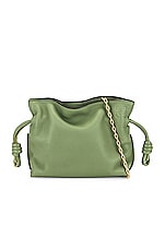 Loewe Flamenco Clutch Nano Bag in Rosemary, view 1, click to view large image.