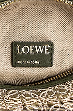 Loewe Cubi Anagram Small Bag in Green & Avocado Green, view 6, click to view large image.