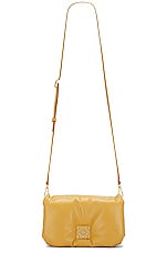 Loewe Goya Puffer Mini Bag in Camel, view 1, click to view large image.