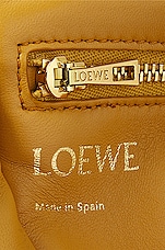 Loewe Goya Puffer Mini Bag in Camel, view 7, click to view large image.