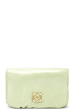 Loewe Goya Puffer Mini Bag in Light, view 3, click to view large image.