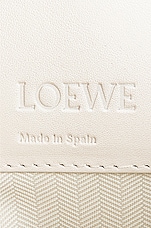 Loewe Hammock Monochrome Compact Bag in White, view 7, click to view large image.
