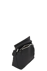 Loewe Puzzle Edge Mini Bag in Black, view 6, click to view large image.