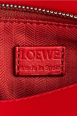 Loewe Puzzle Edge Mini Bag in Red, view 7, click to view large image.