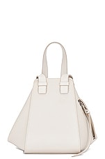 Loewe Hammock Compact Bag in Soft White, view 3, click to view large image.