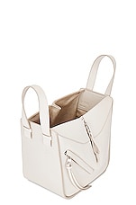 Loewe Hammock Compact Bag in Soft White, view 6, click to view large image.