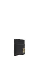 Loewe Anagram Puffer Plain Cardholder in Black, view 3, click to view large image.