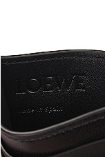 Loewe Anagram Puffer Plain Cardholder in Black, view 5, click to view large image.