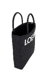 Loewe Standard A4 Tote Bag in Black & White, view 5, click to view large image.
