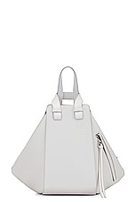 Loewe Hammock Small Bag in Soft White, view 1, click to view large image.