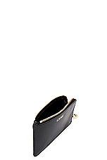 Loewe Pebble Coin Cardholder in Black, view 4, click to view large image.