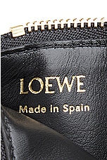 Loewe Pebble Coin Cardholder in Black, view 5, click to view large image.
