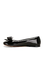 Loewe Puffy Ballerina Flat in Black, view 5, click to view large image.