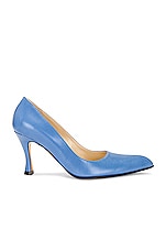 Loewe Comic Classic Pump in Light Denim, view 1, click to view large image.