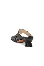 Loewe Ease Sandal in Black, view 3, click to view large image.