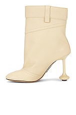 Loewe Toy Ankle Boot in Oat Milk, view 5, click to view large image.
