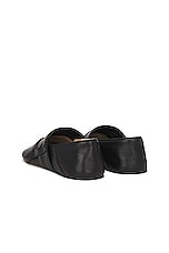 Loewe Toy Pocket Slipper in Black, view 3, click to view large image.