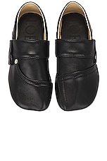 Loewe Toy Pocket Slipper in Black, view 4, click to view large image.
