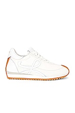 Loewe Flow Runner Sneaker in Soft White, view 1, click to view large image.