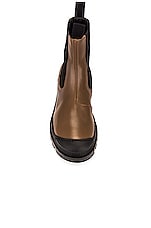 Loewe Chelsea Boot in Khaki Green, view 4, click to view large image.