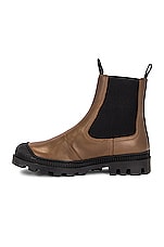 Loewe Chelsea Boot in Khaki Green, view 5, click to view large image.