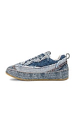 Loewe Deconstructed Sneaker in Washed Denim, view 5, click to view large image.