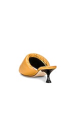 Loewe Anagram 50 Padded Mule in Desert, view 3, click to view large image.