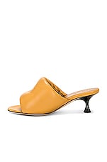 Loewe Anagram 50 Padded Mule in Desert, view 5, click to view large image.