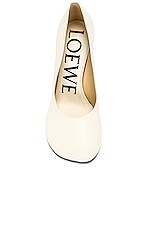 Loewe Toy 90 Pump in White, view 4, click to view large image.