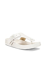 Loewe Comfort 35 Sandal in White, view 2, click to view large image.