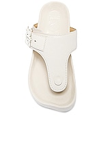 Loewe Comfort 35 Sandal in White, view 4, click to view large image.