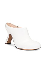 Loewe Terra 100 Heel Clog in White, view 2, click to view large image.