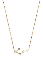 Logan Hollowell Big Dipper Necklace in Gold, view 1, click to view large image.