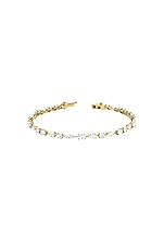 Logan Hollowell Diana Diamond Bracelet in Yellow Gold, view 1, click to view large image.