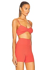 Le Ore Rimini Bra in Coral, view 2, click to view large image.