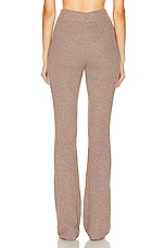Le Ore Lodi Knit Pant in Walnut, view 3, click to view large image.