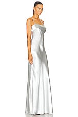 LPA Finelli Maxi Dress in Silver, view 3, click to view large image.