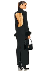 LPA Noemi Maxi Dress in Black, view 1, click to view large image.