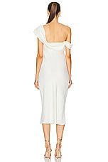 LPA Vania Midi Dress in Ivory, view 4, click to view large image.