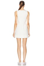 LPA Blair Mini Dress in Ivory, view 3, click to view large image.