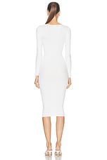 LPA Auburn Sweater Dress in Ivory, view 3, click to view large image.