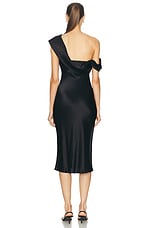 LPA Vania Midi Dress in Black, view 4, click to view large image.