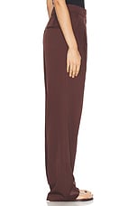 LPA Carlotta Pant in Dark Brown, view 2, click to view large image.