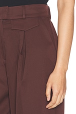 LPA Carlotta Pant in Dark Brown, view 6, click to view large image.