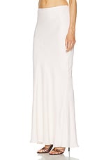 LPA Amalia Maxi Skirt in Ivory, view 3, click to view large image.