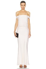 LPA Amalia Maxi Skirt in Ivory, view 5, click to view large image.