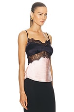 LPA Rosalie Top in Pink & Black, view 2, click to view large image.